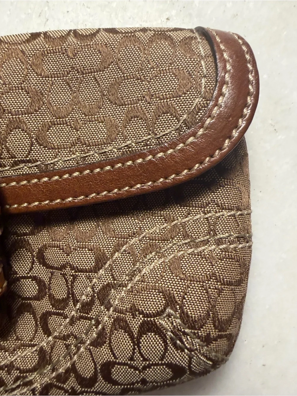 Vintage Coach Soho Wristlet